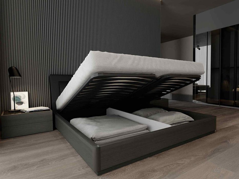 Trevo Storage Bed with Wooden Bed Frame