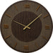 Home Decor Clocks Wall Clock Levi Brown Ø60cm