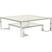 Living Room Furniture Coffee Tables Coffee Table Silver Rush 120x120cm