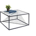 Living Room Furniture Coffee Tables Coffee Table Twisted 75x75cm
