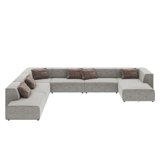 Sofas - Kare Design - Living Landscape Infinity Miami Grey 417cm - Rapport Furniture