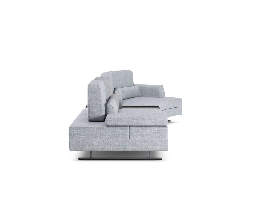 Mony Moon Chaise Sofa with Table