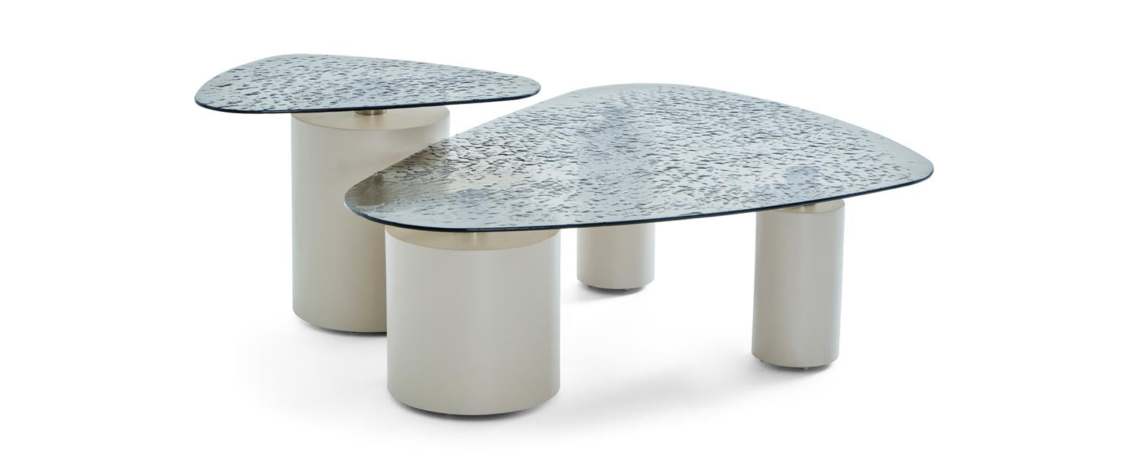 Lotus Coffee and Side Table
