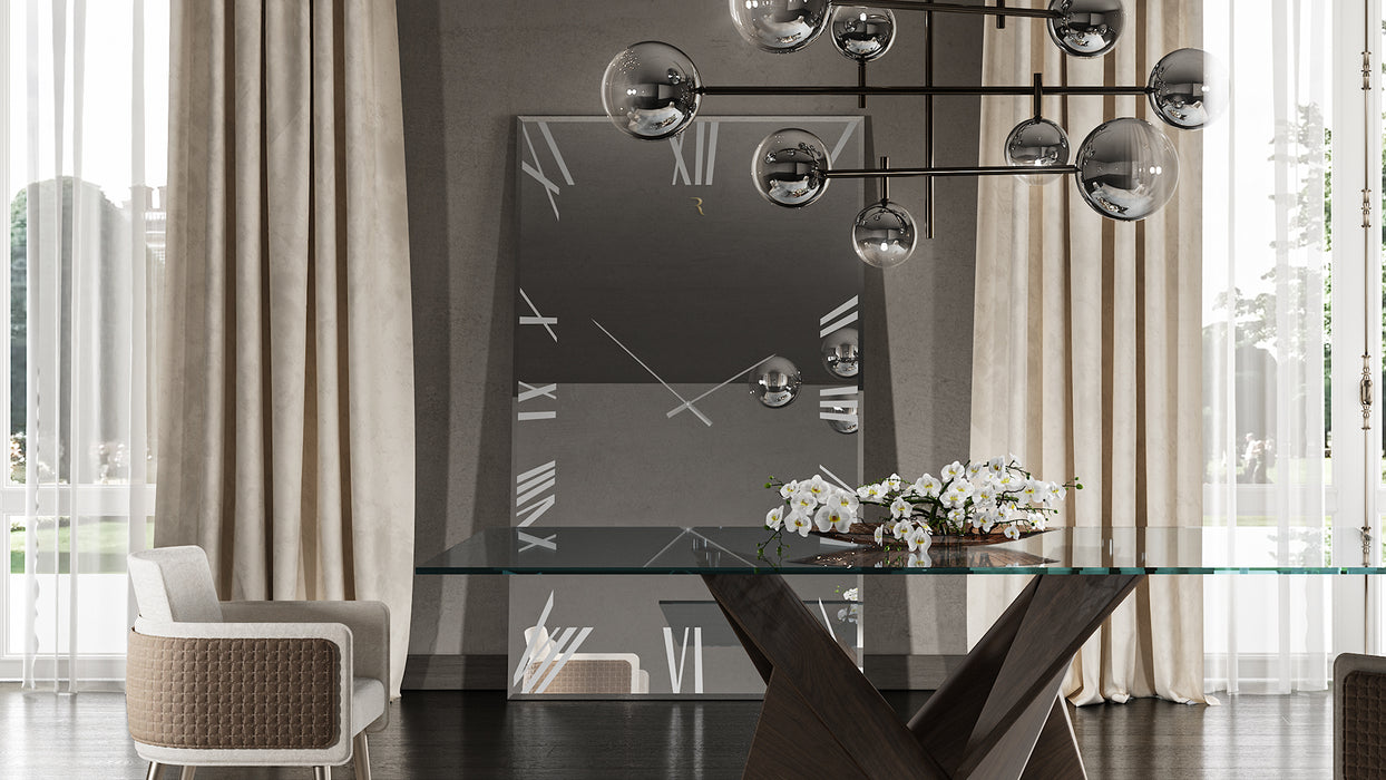 Reflex Angelo | TITANIUM SPECCHIO CLOCK