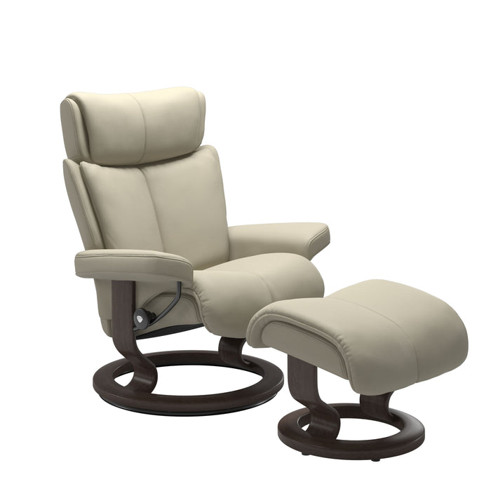 Stressless® Magic (M) Classic chair with footstool