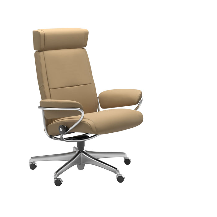 Stressless® Paris Home Office Adjustable Headrest