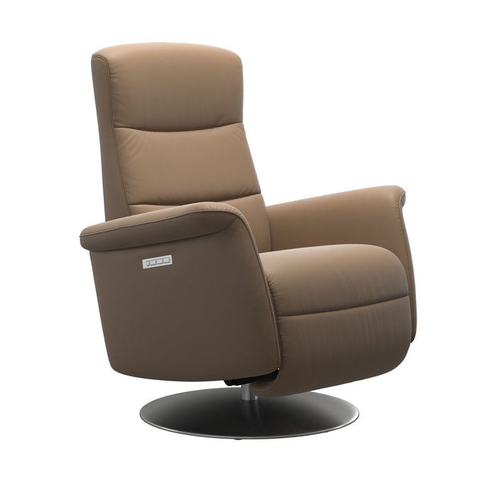 Stressless® Mike (M) Power with Moon steel base