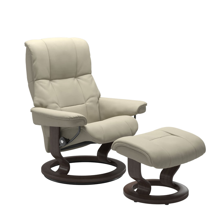 Stressless® Mayfair (L) Classic chair with footstool