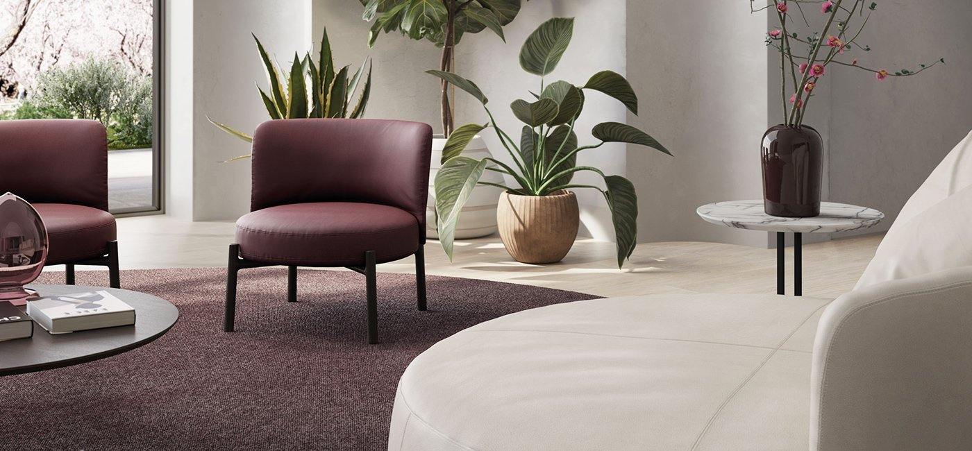 Chairs - Natuzzi Italia - AMALIA - Rapport Furniture