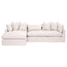 Sofas - Essentials For Living - Haven 110" Lounge Slipcover LF Sectional - Rapport Furniture