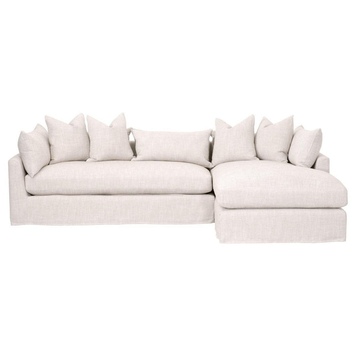 Sofas - Essentials For Living - Haven 110" Lounge Slipcover RF Sectional - Rapport Furniture