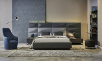 Hexa Storage Bed with Asymmetric Extensions