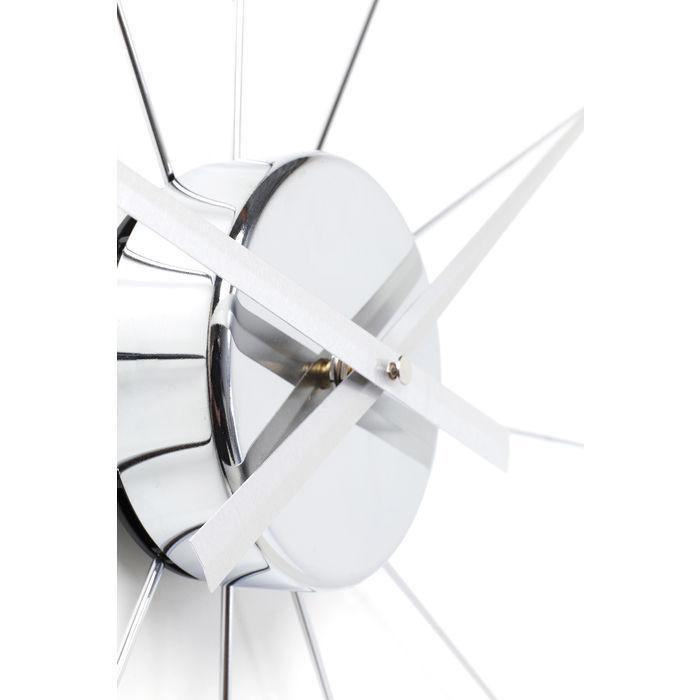 Home Decor Clocks Wall Clock Like Umbrella Chrome