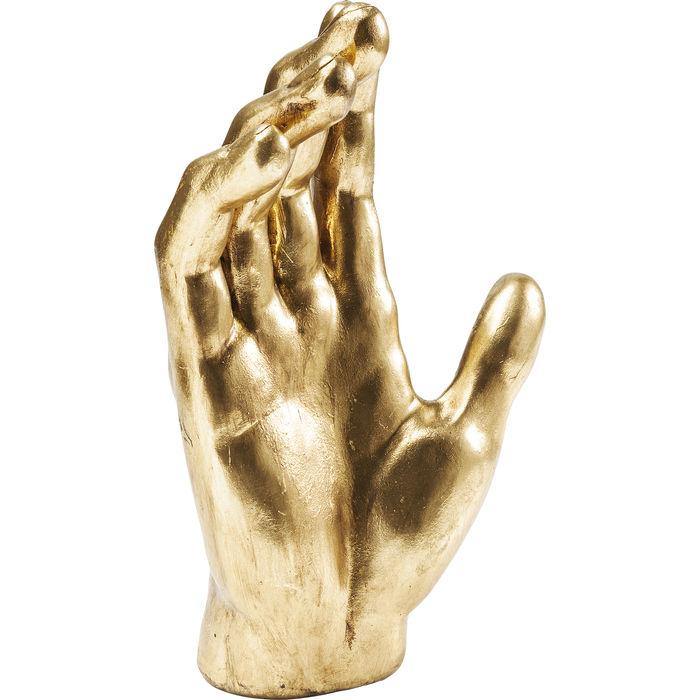 Sculptures Home Decor Deco Object Mano Gold