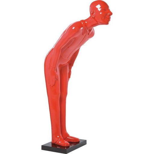 Sculptures Home Decor Deco Figurine Welcome Guests Red Big