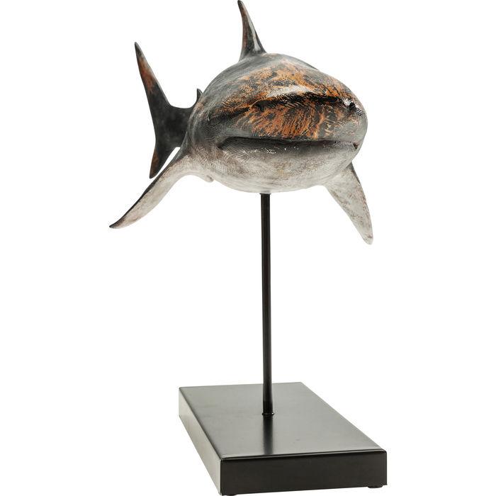 Sculptures Home Decor Deco Figurine Shark Base 59cm