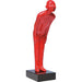 Sculptures Home Decor Deco Figurine Welcome Guests Red Small