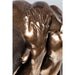 Sculptures Home Decor Deco Figurine Nude Man Hug Bronze 54cm