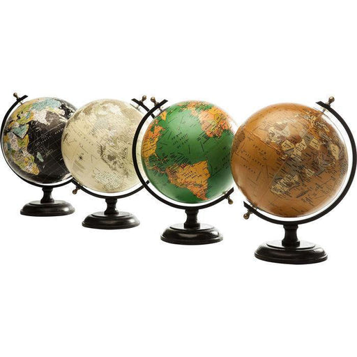 Sculptures Home Decor Deco Globe Vintage Assorted