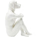 Sculptures Home Decor Deco Figurine Gangster Dog Cream