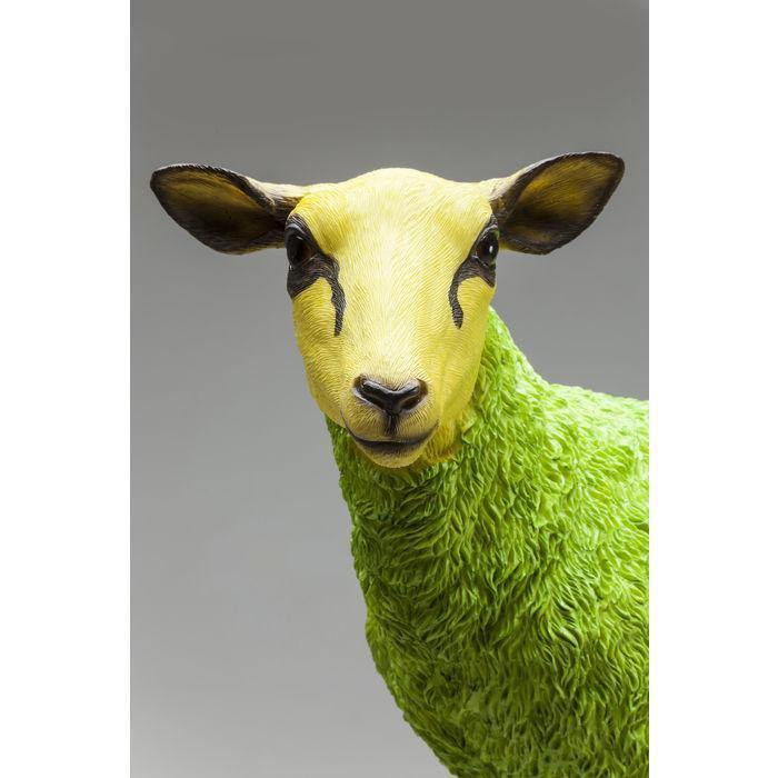 Sculptures Home Decor Deco Figurine Sheep Colore Green