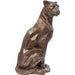 Sculptures Home Decor Deco Figurine Sitting Cat Rivet Copper