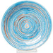Kitchen Tableware Plate Swirl Blue Ø19cm