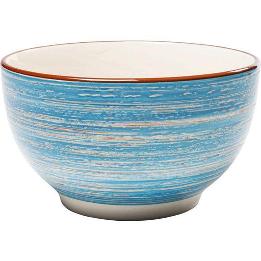 Kitchen Tableware Cereal Bowl Swirl Blue Ø14cm