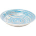 Kitchen Tableware Plate Deep Swirl Blue Ø21cm