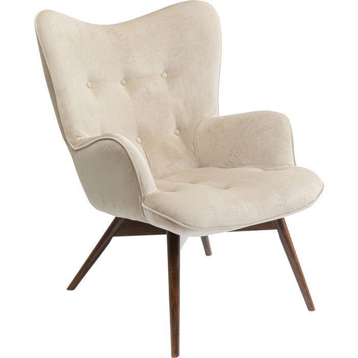 Living Room Furniture Armchairs Armchair Vicky Novara Beige