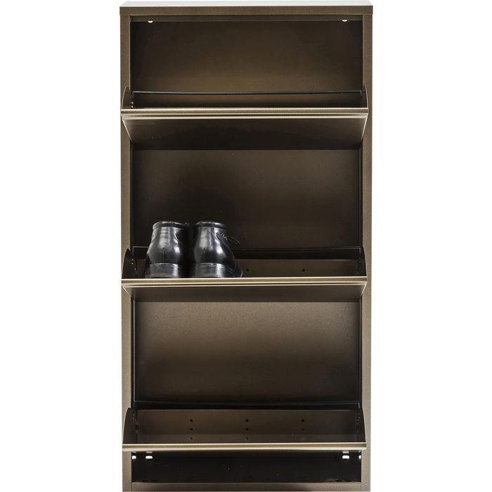 Bedroom Furniture Shoe Containers Shoe Container Caruso 3 Bronze (MO)