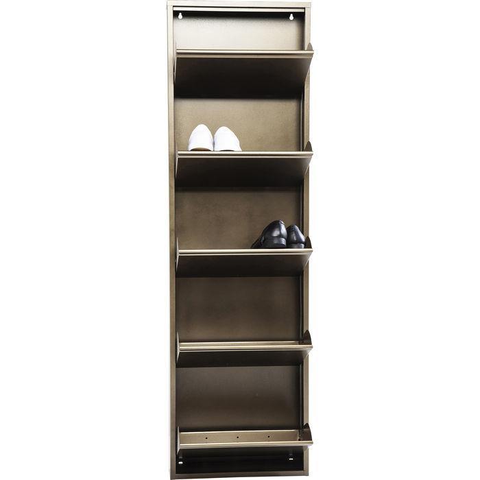 Bedroom Furniture Shoe Containers Shoe Container Caruso 5 Bronze (MO)