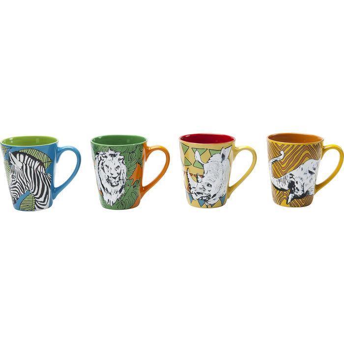 Kitchen Tableware Mug African Heros Assorted