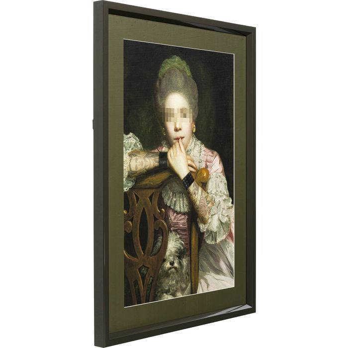 Home Decor Wall Art Picture Frame Incognito Sitting Countess 112x82