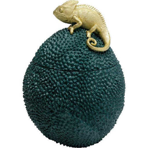 Sculptures Home Decor Deco Box Chameleon 34