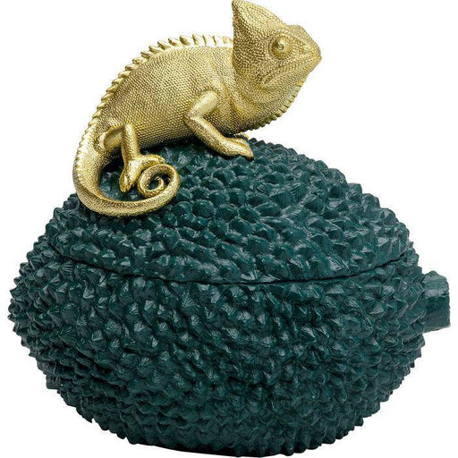 Sculptures Home Decor Deco Box Chameleon 20