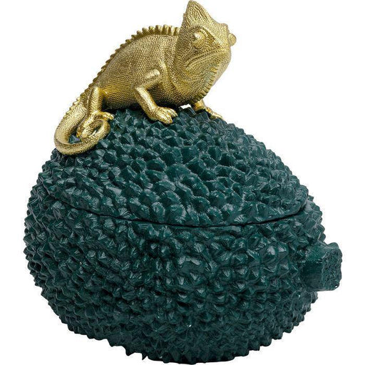 Sculptures Home Decor Deco Box Chameleon 20