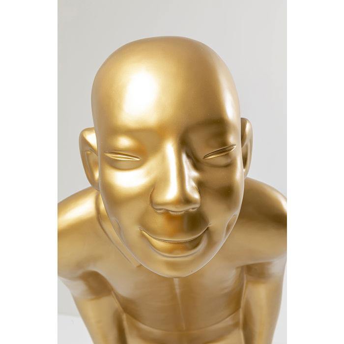 Sculptures Home Decor Deco Figurine Welcome Guests Gold Big