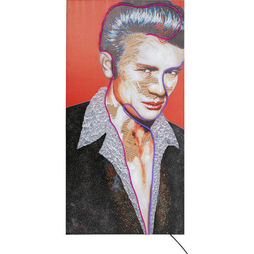 Home Decor Wall Art Picture Touched  Idol James Neon 160x80