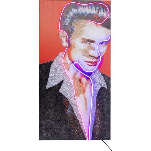 Home Decor Wall Art Picture Touched  Idol James Neon 160x80