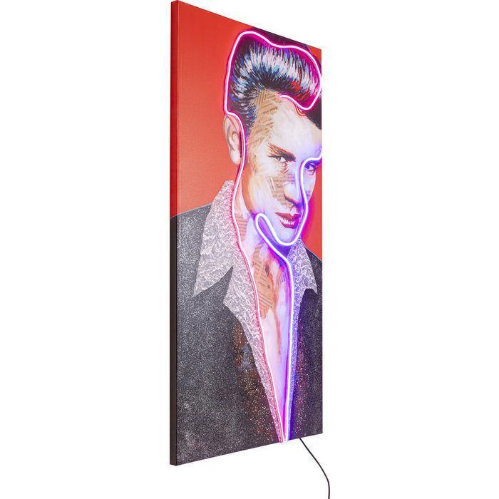 Home Decor Wall Art Picture Touched  Idol James Neon 160x80
