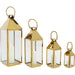 Home Decor - Kare Design - Lantern Giardino Gold (4/Set) - Rapport Furniture