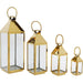 Home Decor - Kare Design - Lantern Giardino Gold (4/Set) - Rapport Furniture