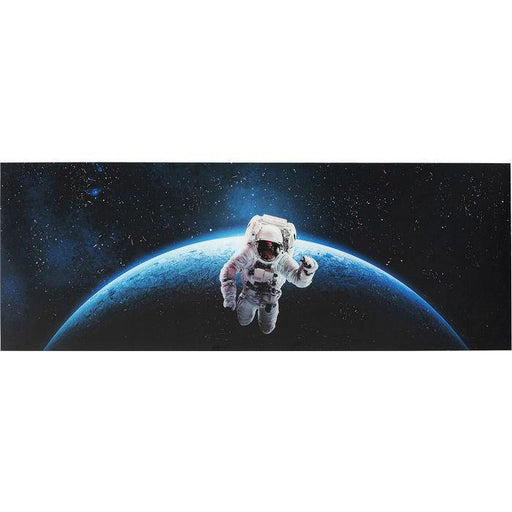 Home Decor Wall Art Picture Glass Man In Space 80x240