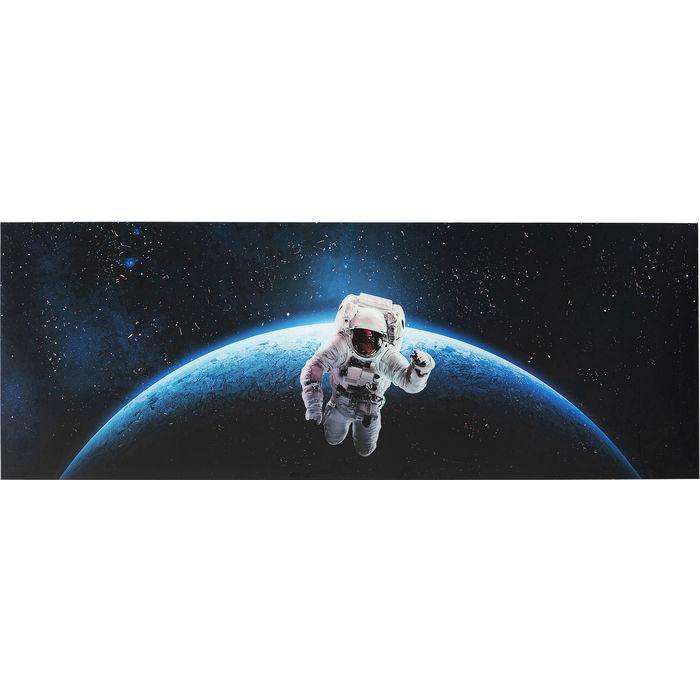 Home Decor Wall Art Picture Glass Man In Space 80x240