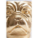 Sculptures Home Decor Deco Planter Bulldog Gold
