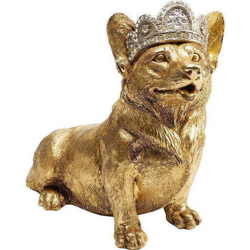 Sculptures Home Decor Deco Object Royal Sitting Corgi