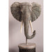 Sculptures Home Decor Deco Object Elephant Head Pearls 76