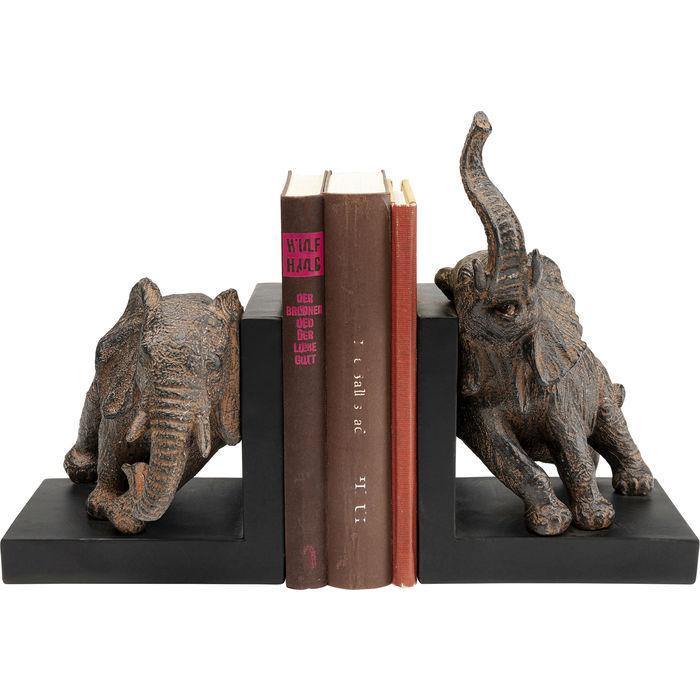 Sculptures Home Decor Bookend  Elephants 42 (2/Set)