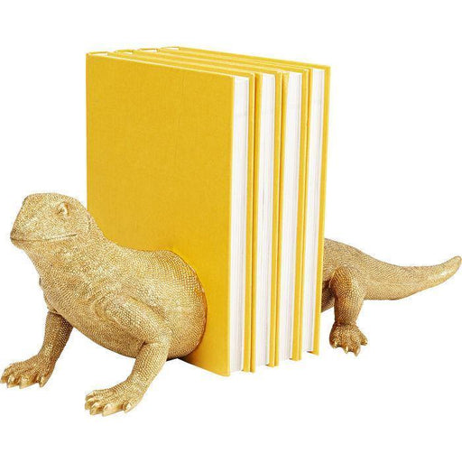 Sculptures Home Decor Bookend  Lizard (2/Set)